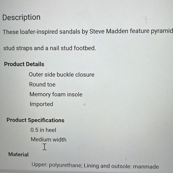 NWOT Brand new! Steve Madden Travel Clear Sandals in Size 7.5. Still in Box - Picture 15 of 15